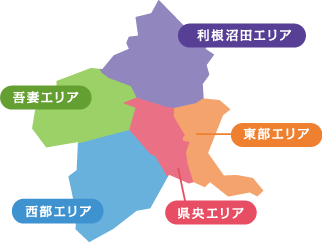 ぐんま県エリアイメージ