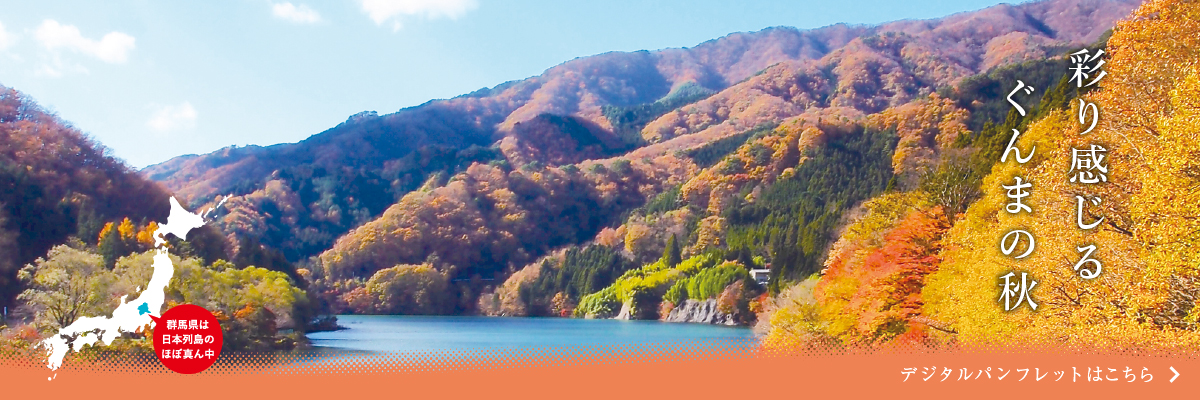 彩り感じるぐんまの秋